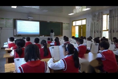 《小虾》部编版语文三年级下册课堂教学视频实录-执教老师-向晓青