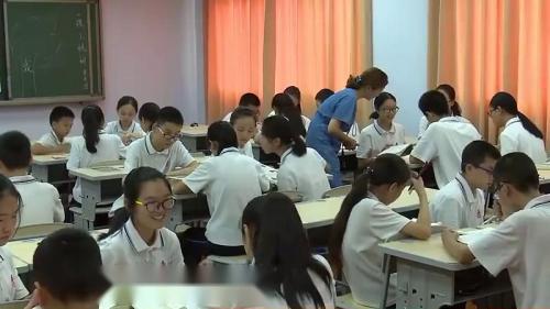 《一棵小桃树》部编版语文七年级下册课堂教学视频实录-执教老师-刘小琴