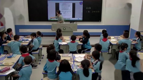 《解决问题》人教版数学二上课堂教学视频实录-曾孟