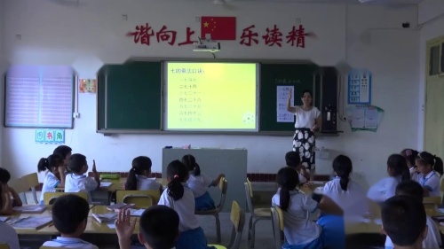 6《表内乘法（二》人教版数学二上课堂教学视频实录-陈开云
