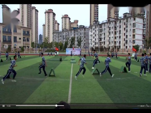 《跨越式跳高》观摩课教学视频-人教版八年级体育-江西省优秀课例展示活动