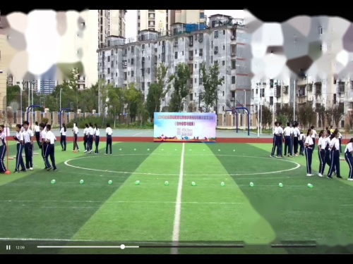 《正面双手垫球》示范课教学视频-人教版八年级体育-江西省优秀课例展示活动