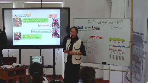 《Will people have robot》第二课时获奖教学视频-人教版八年级上册-江西省初中英语优秀教学展示活动