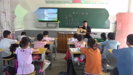《歌曲《读唐诗》》优质课教学视频-花城粤教版小学音乐五年级上册