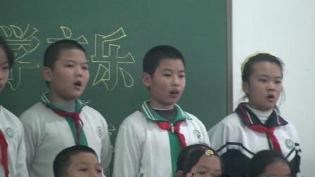 《歌曲《我们多么幸福》》课堂教学视频实录-花城粤教版小学音乐五年级上册
