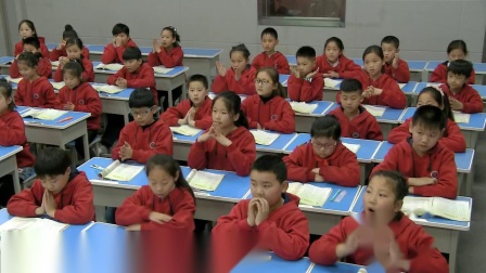 《演唱 我们大家跳起来》课堂教学视频实录-人音版（简谱）（吴斌主编）小学音乐四年级下册