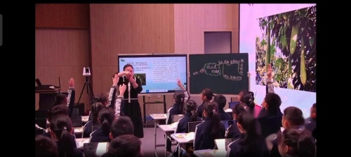 《观潮》部编版四上语文任务群视频-执教老师：周丽