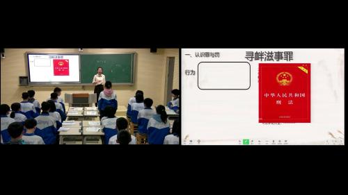 《做守法的公民复习课》部编版道德与法治八年级上册课堂教学视频-执教老师：邱亚惠