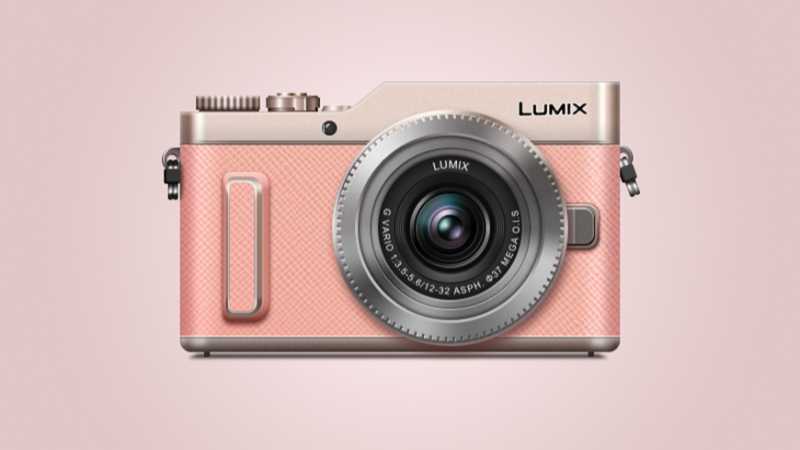 PS绘制粉色的照相机教程